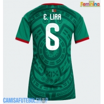 Camisa de time de futebol México Erik Lira #6 Replicas 1º Equipamento Feminina Mundo 2026 Manga Curta